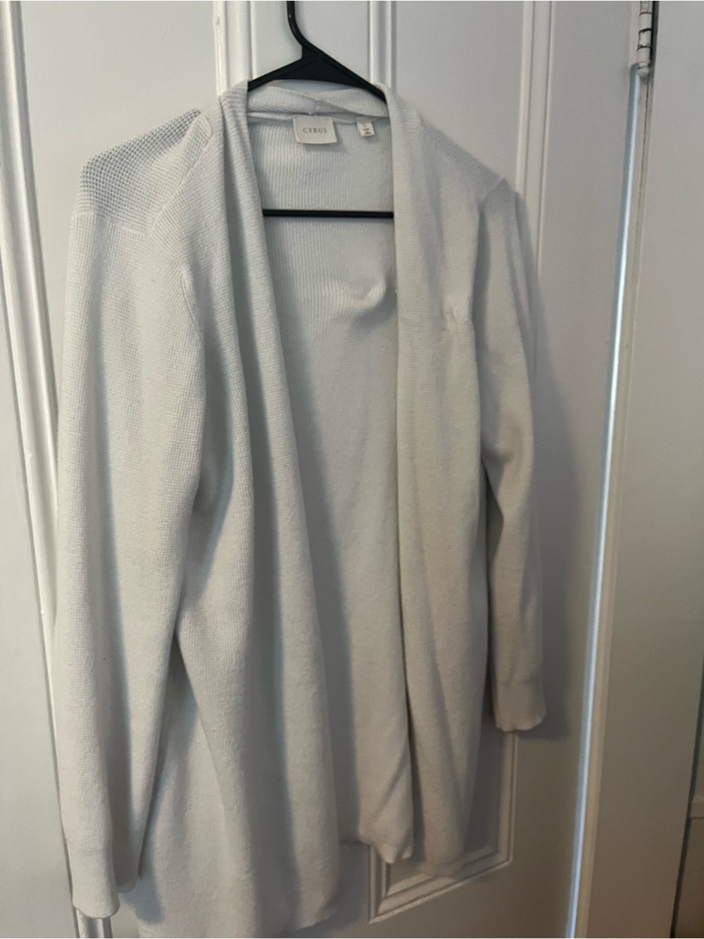 CYRUS Open Long Sleeve Shawl Cardigan
